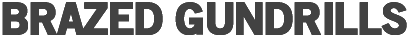 Brazed Gundrills logo